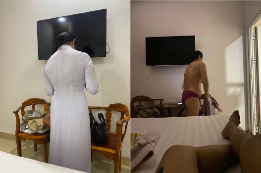 Video sex cô giáo phục vụ phụ huynh trong tư thế kích thích