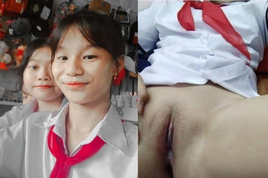 Chịch cô học sinh lớp 8 mặc khăn quàng đỏ