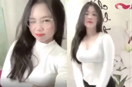 Em gái C3 sở hữu vẻ đẹp kiêu sa và thích khoe trọn vẹn vòng một bốn phía
