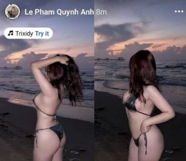 Lê Phạm Quỳnh Anh vóc dáng sexy ngất ngây