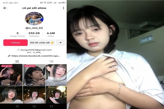 Clip xxx của Ngọc Nhi - tiktoker bị rò rỉ