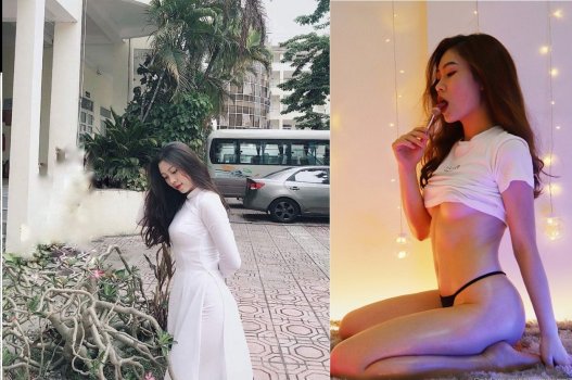 Thùy Nguyễn thích khoe hàng trước đám đông