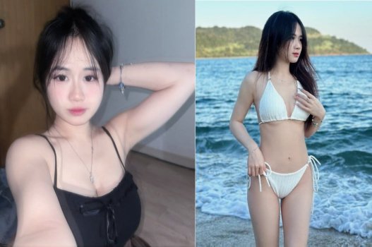 Tik toker dâm đãng với làn da trắng mịn và khuôn mặt xinh xắn