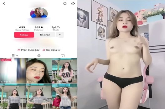 TikToker khoe dáng nuột, khiến ai cũng muốn 