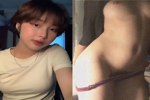 Đầu ngắn xinh đẹp bị anh xăm mình